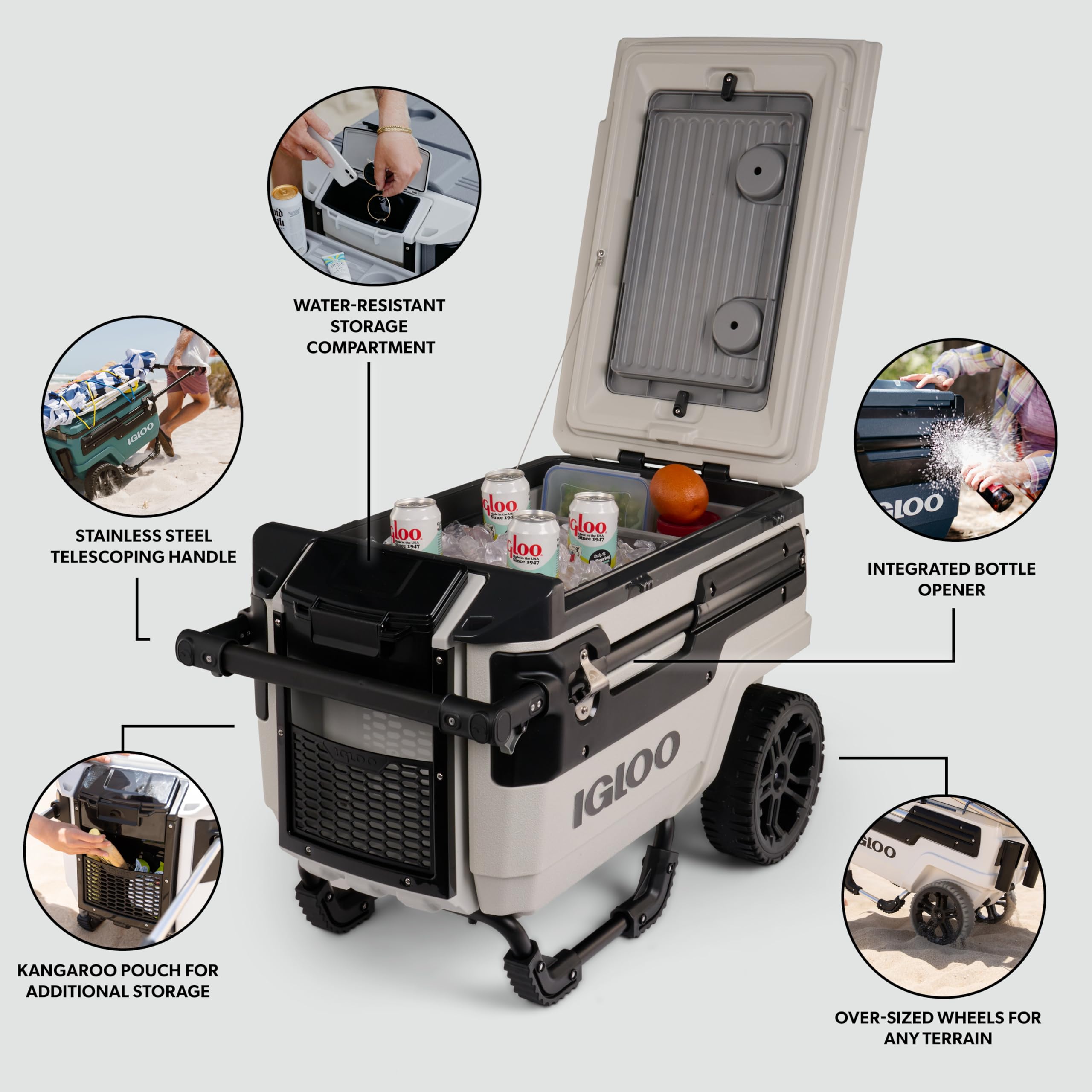 70 QT Trailmate Journey Rugged Cooler, Coolers & Cool Bags